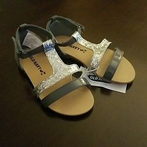 NWT Grey & Silver sandals